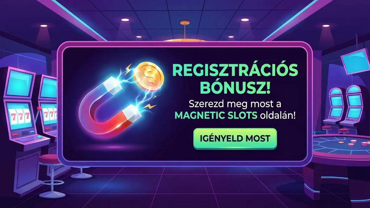 Regisztráció bónusszal